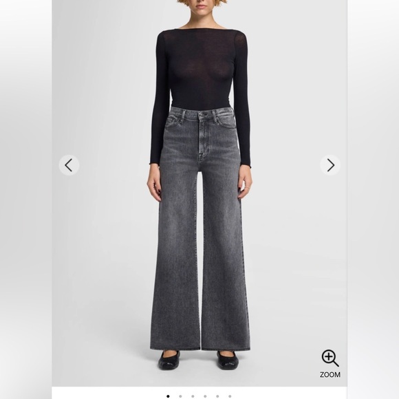 7 For All Mankind Charcoal Flare Jeans